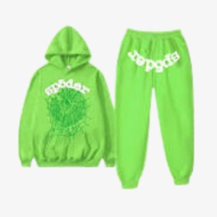 Sp5der Green Tracksuit