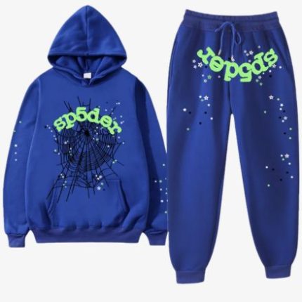 Blue Sp5der Tracksuit