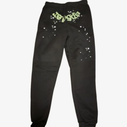 Black Sp5der Pants