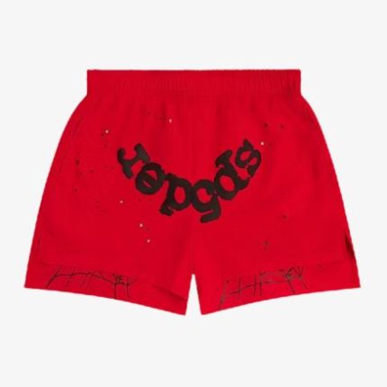 Sp5der Shorts in front side